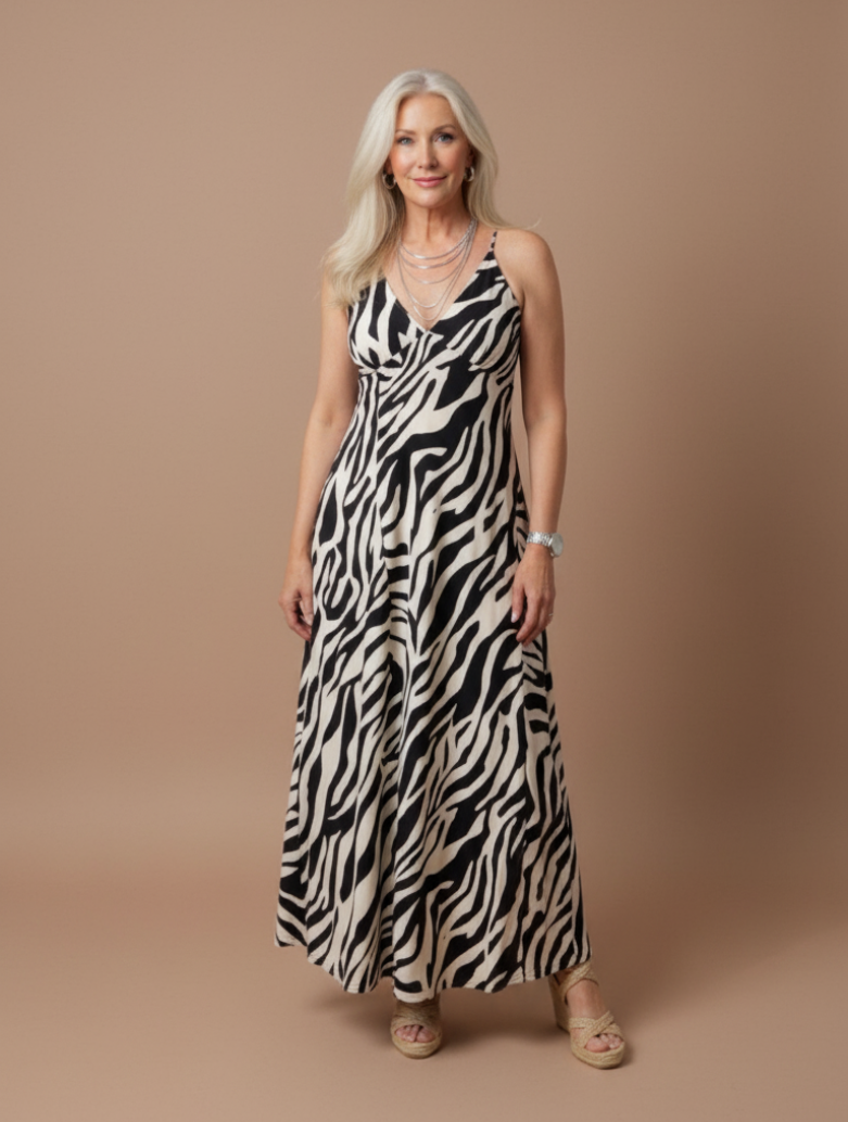 Vestido Naty Zebra