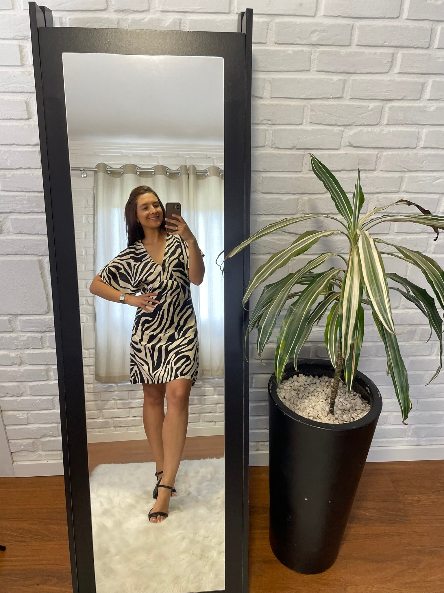Vestido Letícia Zebra