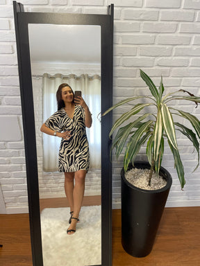 Vestido Letícia Zebra