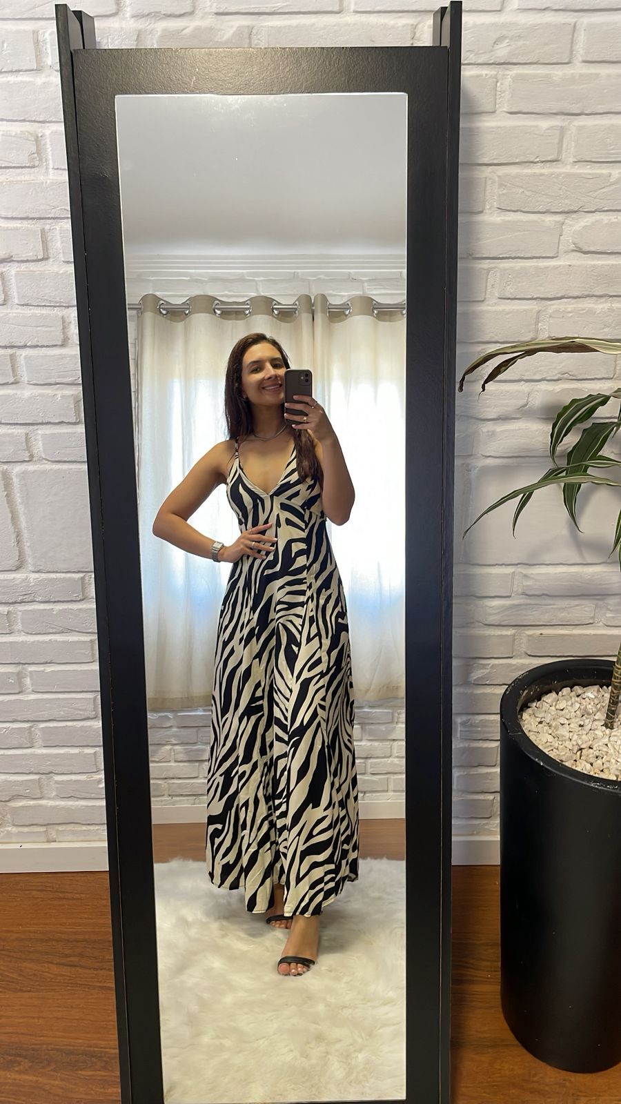 Vestido Naty Zebra