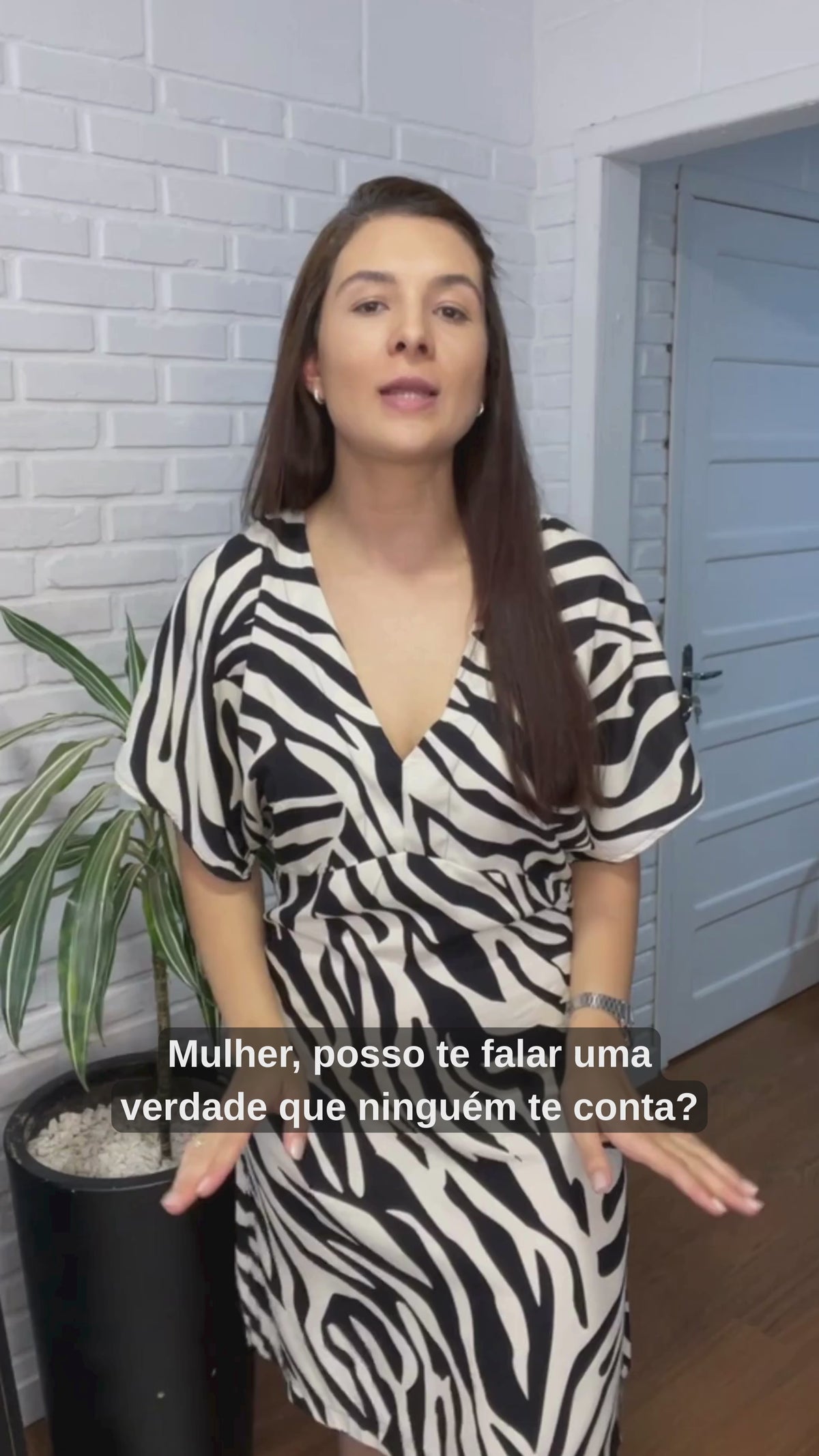Vestido Letícia Zebra